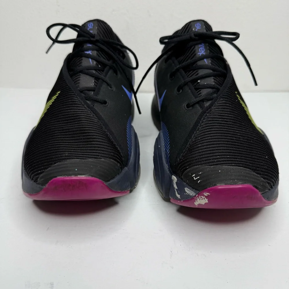 Nike Training Air Zoom SuperRep 2 Sneakers Black Cyber Multi CU5925-010 Size 9